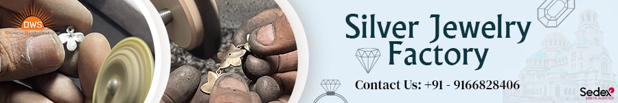 Silver Jewelry Factory in India